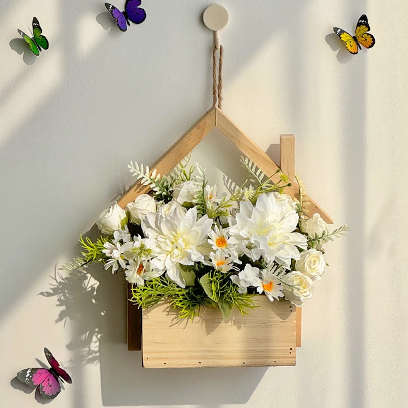 Dekorative Wandbehang Blumenarrangement