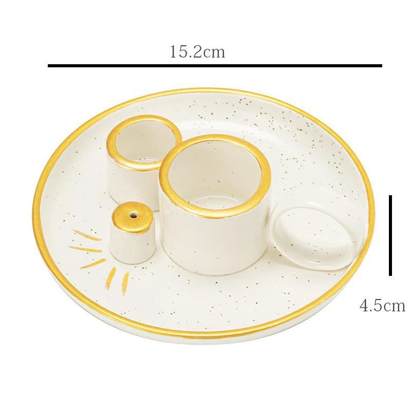 Elegantes Keramik-Teeset