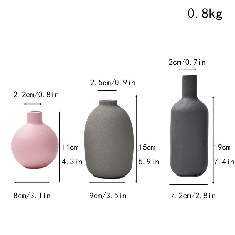 Dekorative Keramikvase