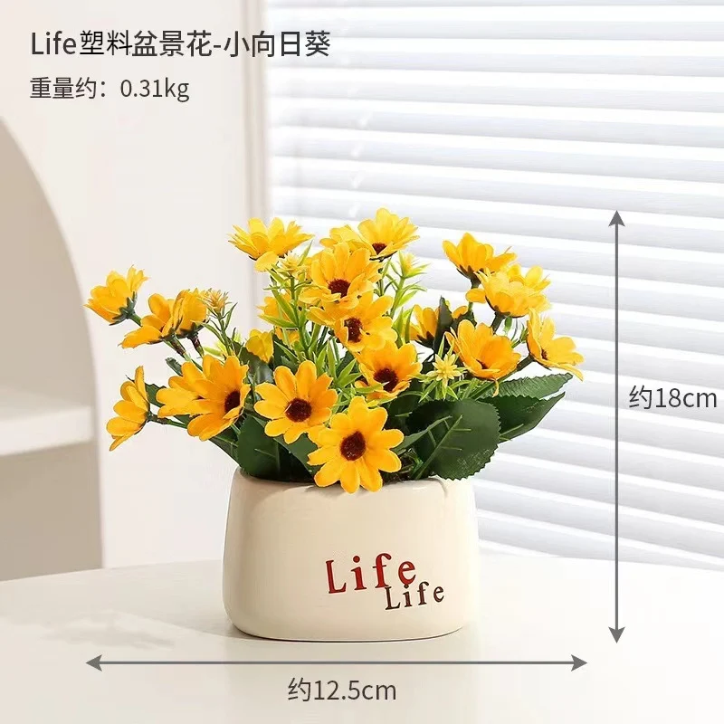 Künstliche Sonnenblumen Dekoration