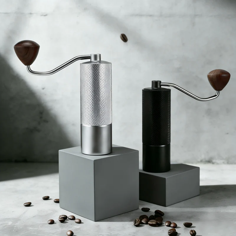Handkaffeemühle mit Stahlkern, Luxus-Design