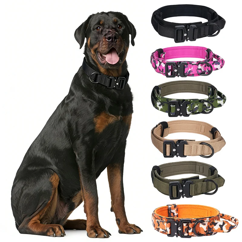 Taktisches Hundehalsband mit Griff