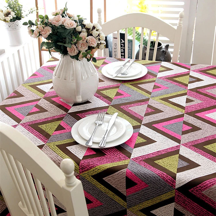 Geometrisches Muster Tischdecke