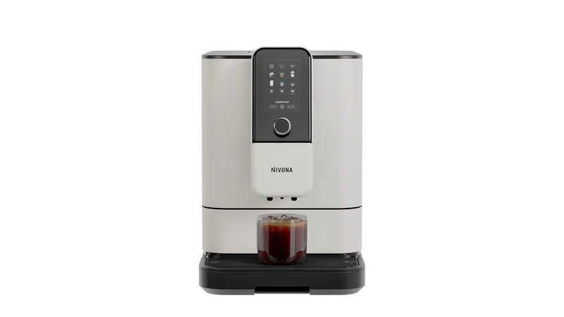Nivona NICR 8112 CafeRomatica – Premium Kaffeevollautomat in Schwarz/Chrom | Einzigartiger Milchschaum, Leiser Flüstermühle & App-Steuerung