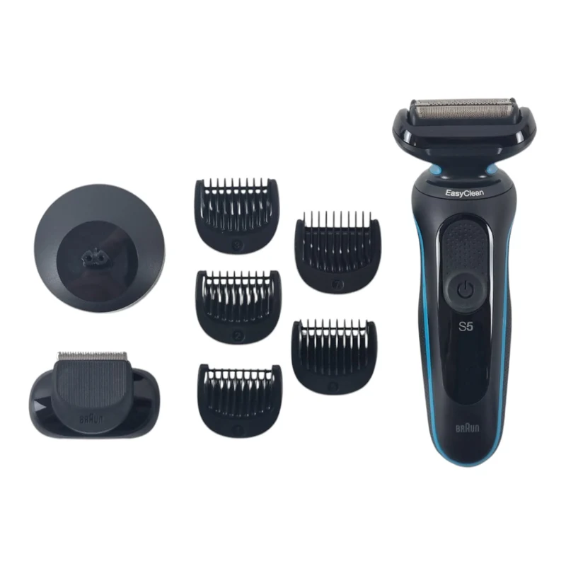 Braun Series 5 Elektrorasierer + 5x Kammaufsatz für Herren ( 50-M4500cs )