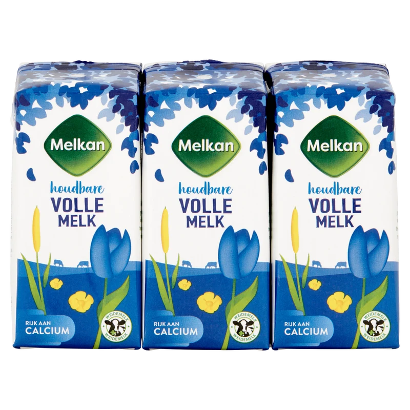 Melkan Volle melk 6x200ml