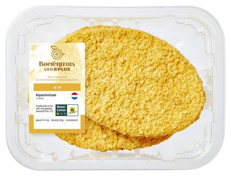 Boerentrots Kipschnitzel 2st.