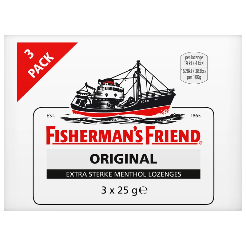 Fisherman's Friends Original Extra Sterk 3 pack