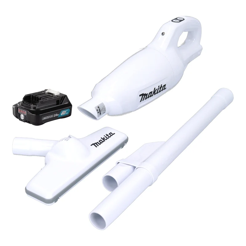 Makita CL 108 FDAW Akku Staubsauger 12 V 0,6 l + 1x Akku 2,0 Ah - ohne Ladegerät