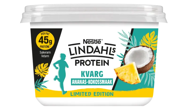 Lindls Protein kvarg ananas kokosnootsmaak