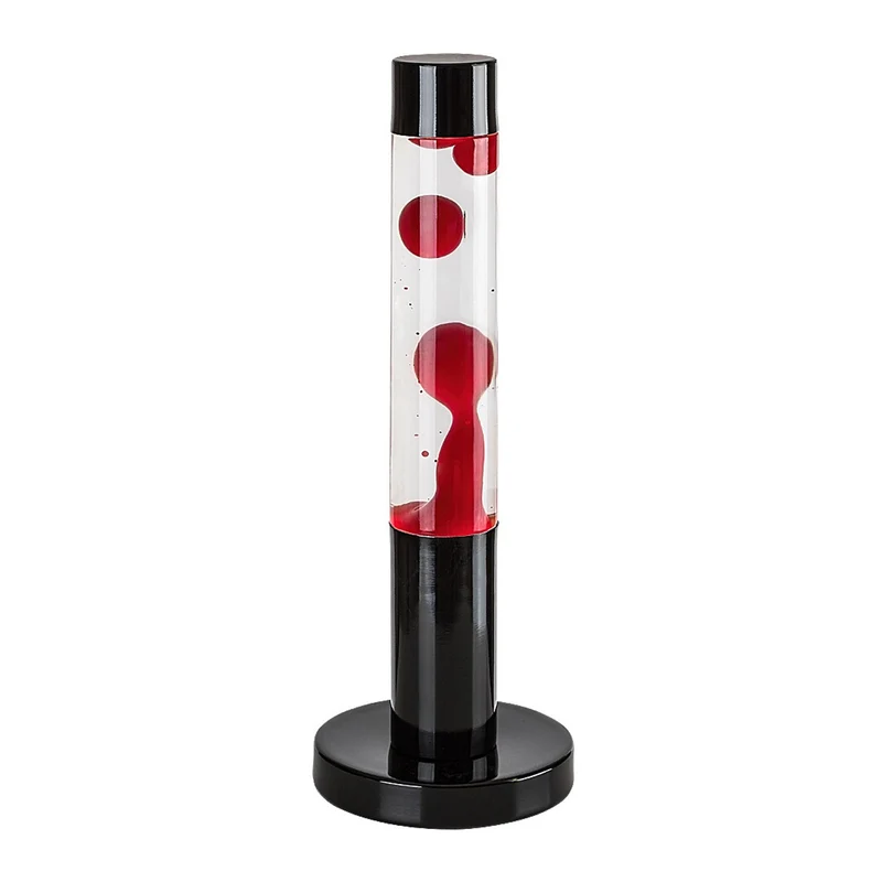 LED-Lavalampe Rabalux, Leistung 25 W, 3000 K, rotes Wachs, Lavastic