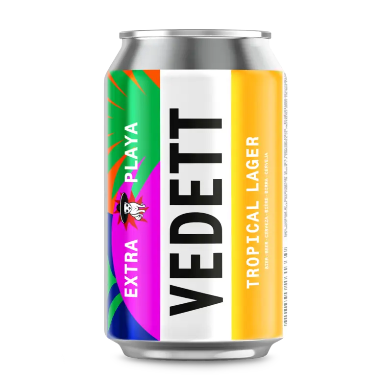 Vedett Playa tropical lager