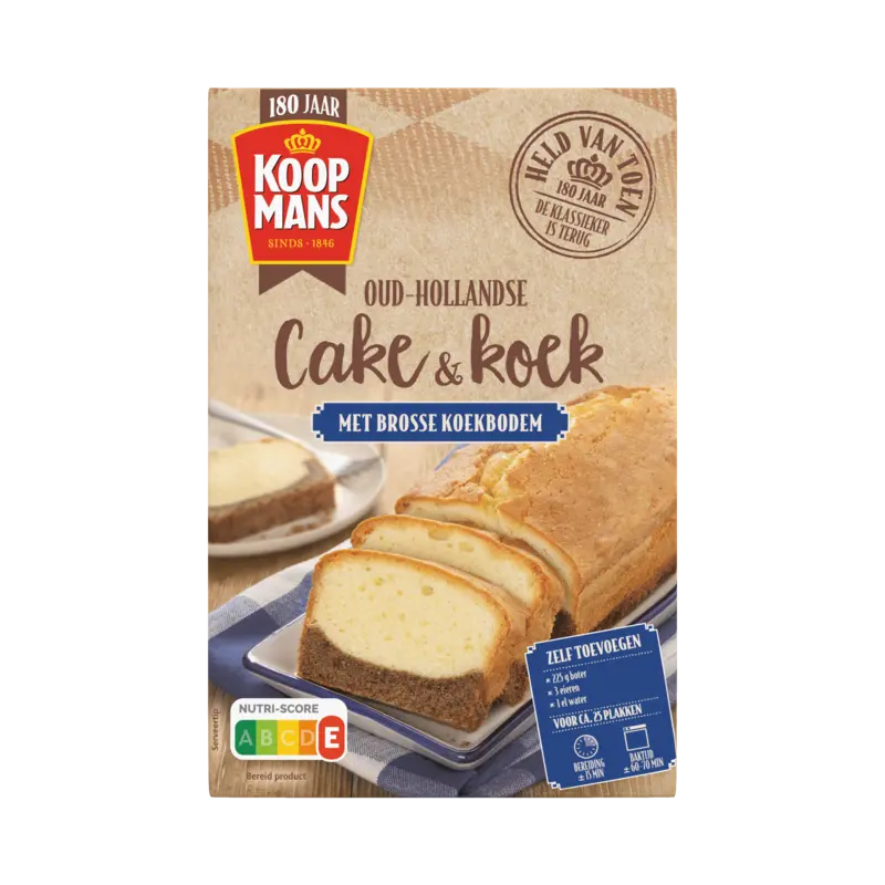 Koopmans Oud-Hollandse cake & koek
