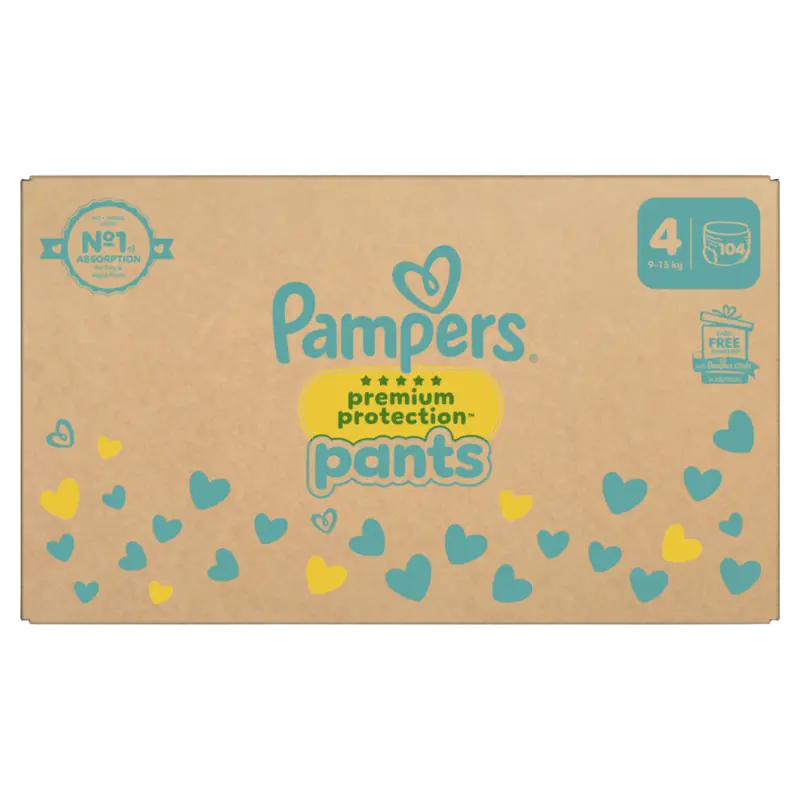Pampers Premium protection pants maat 4 doos