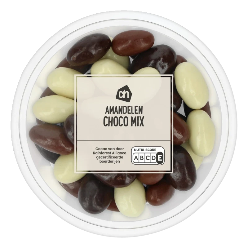 Amandelen choco mix