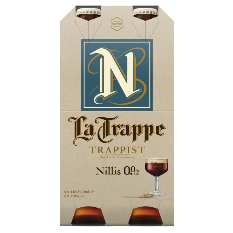 La Trappe Trappist nillis 0.0 4-pack