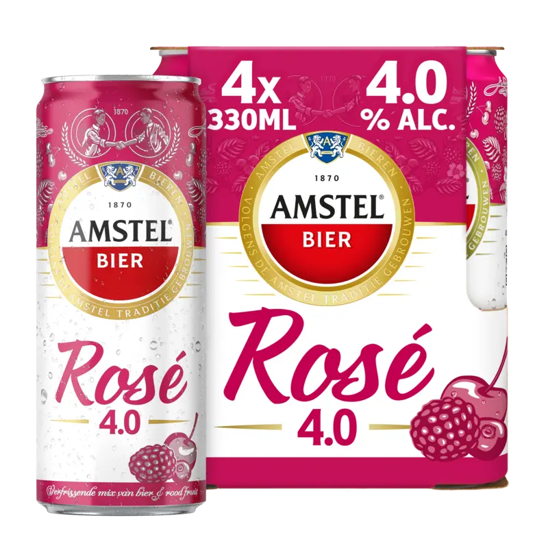 Amstel Rosé bier 4-pack