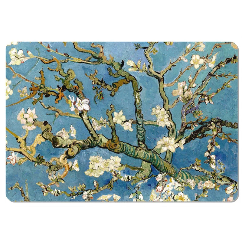 Bertoni-Schreibtischunterlage aus Filz, 50 x 70 cm, Almond