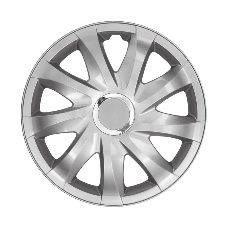 Radzierblenden 14 "NRM DRIFT SILBER lackiert 4 Stück