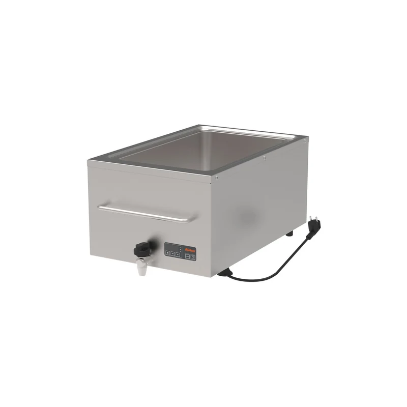 Rieber Tisch-Bain-Marie 1/1-SP mit Ablasshahn