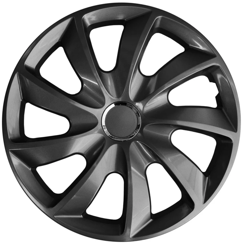 Radkappen Graphit 13 Zoll Stig NRM 4x Radzierblenden RENAULT OPEL FORD CITROEN MERCEDES