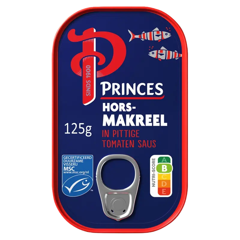 Princes Horsmakreel in tomatensaus