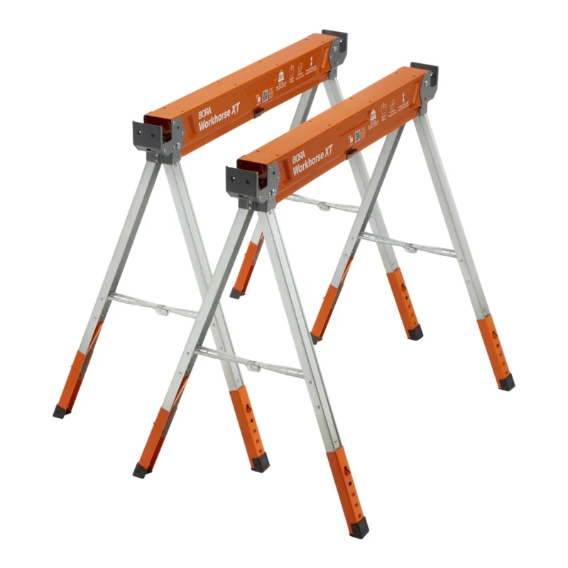 BORA Workhorse XT Arbeitsbock Paar 760 - 860 mm Höhenverstellbar ( PM-3360T ) 1225 kg Gesamttragfähigkeit