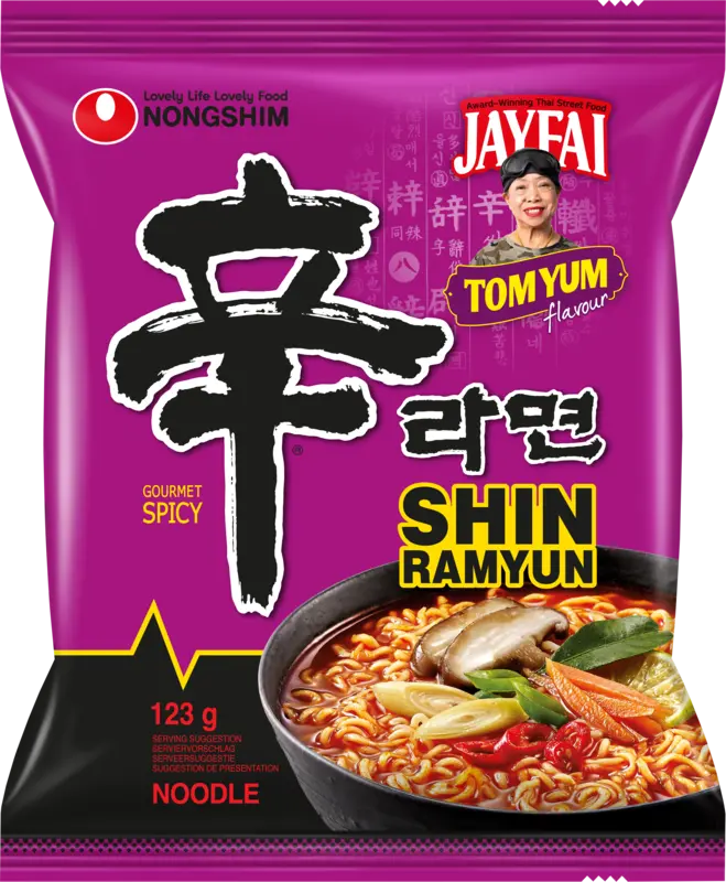 Nongshim Shin ramyun tom yum noodles