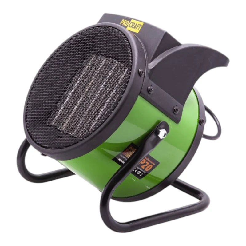 Procraft FP20 Elektro Heizlüfter Heizgerät 2 kW 3 Leistungsstufen 25/1000/2000 W