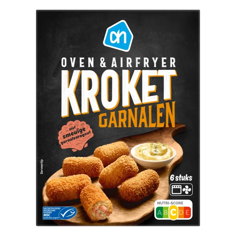 Oven & airfryer kroket garnalen