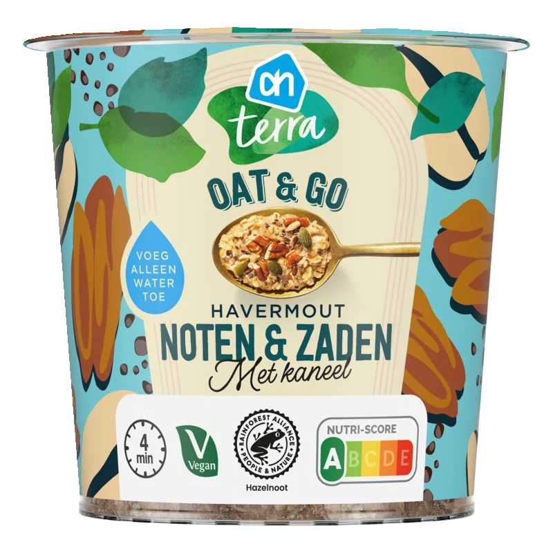 Terra Oat & go noten & zaden havermout