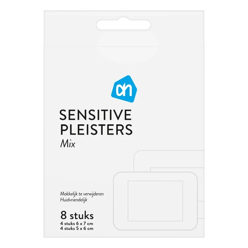 Sensitive pleister mix