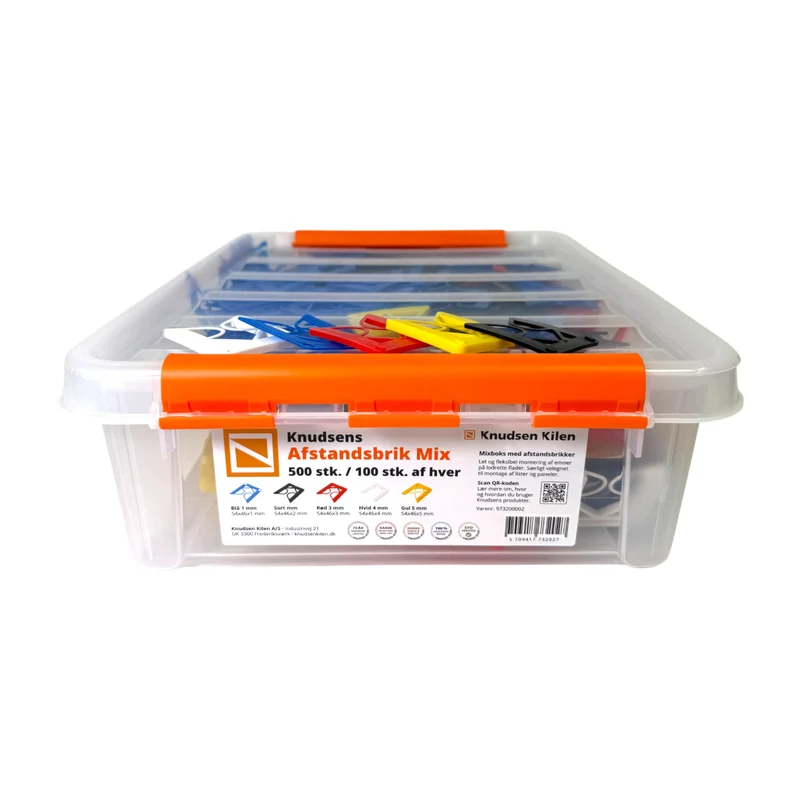 Knudsen Kilen Abstandshalter Keile Box Mix 500 Stück ( 973200002 )