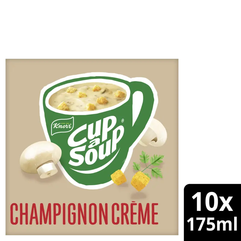 Knorr Cup-a-soup champignon crème 10-pack
