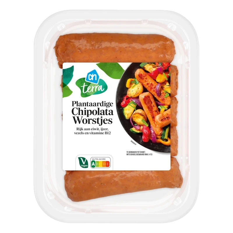 Terra Plantaardige chipolata worstjes
