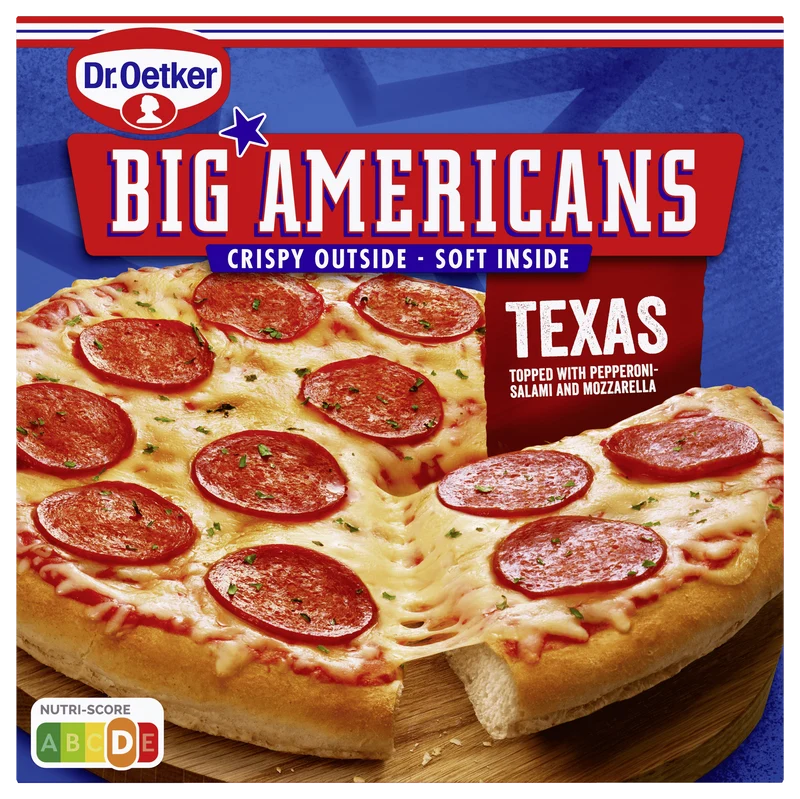 Dr. Oetker Big Americans pizza Texas