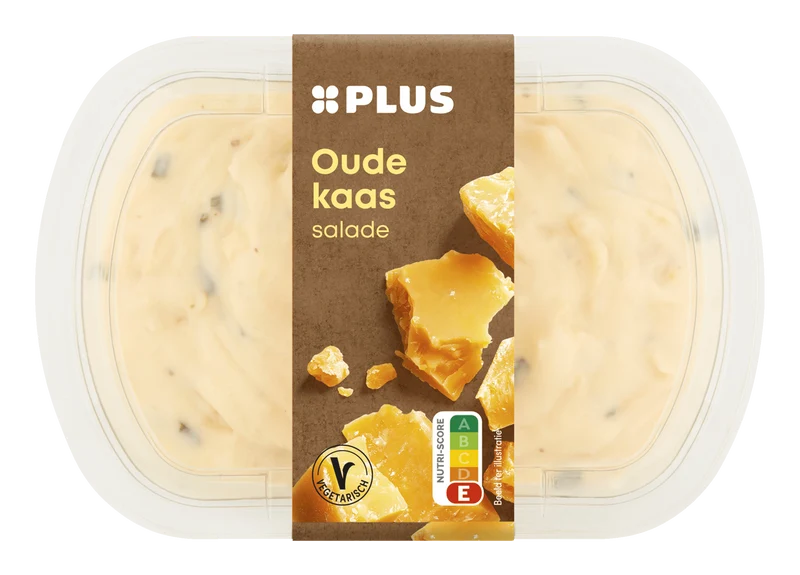Oude kaas salade