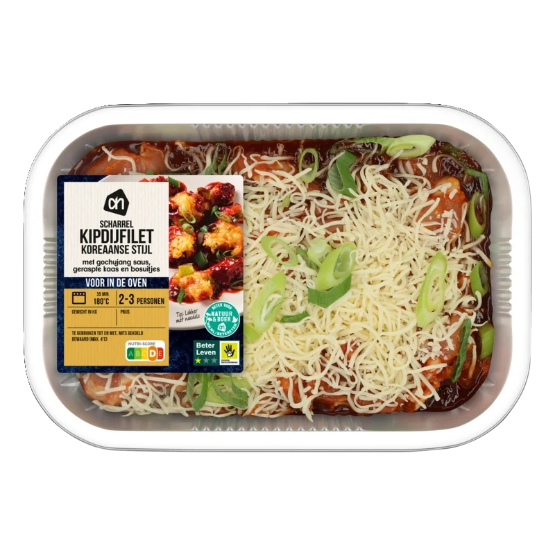 Ovenschotel scharrel kip Koreaanse stijl