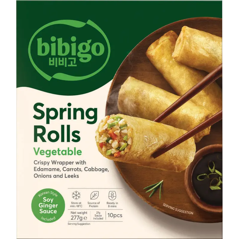 Bibigo Spring roll vegetables
