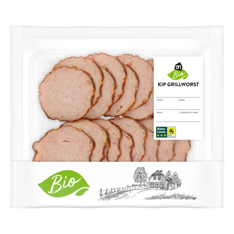 Biologisch Kipgrillworst