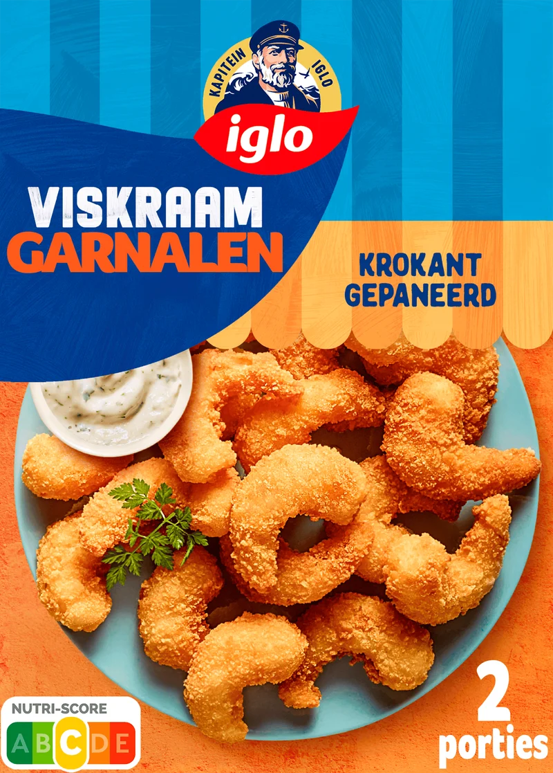 Iglo Viskraam Gebakken Garnalen Kro