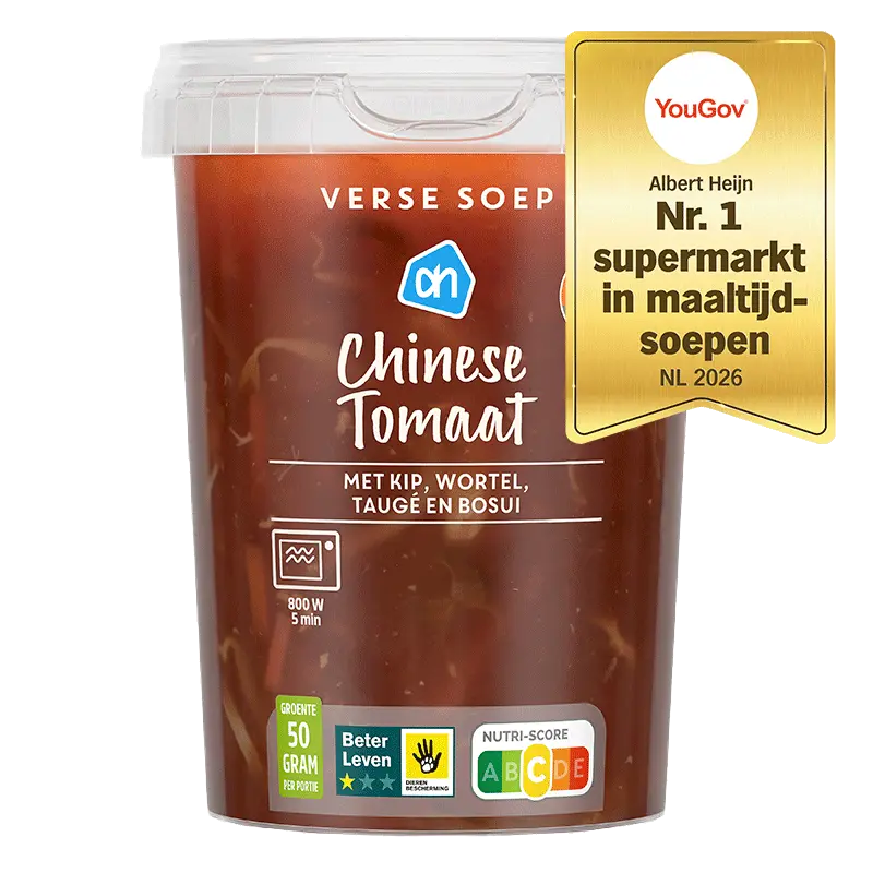 Verse soep Chinese tomaat