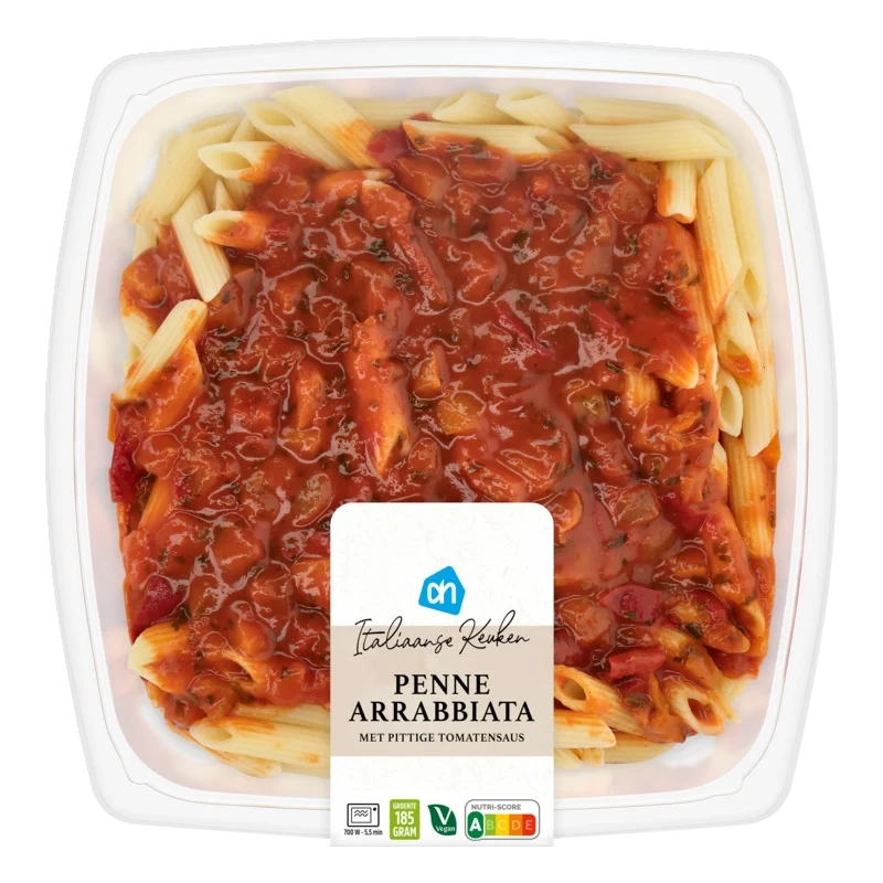 Langer vers penne arrabiata
