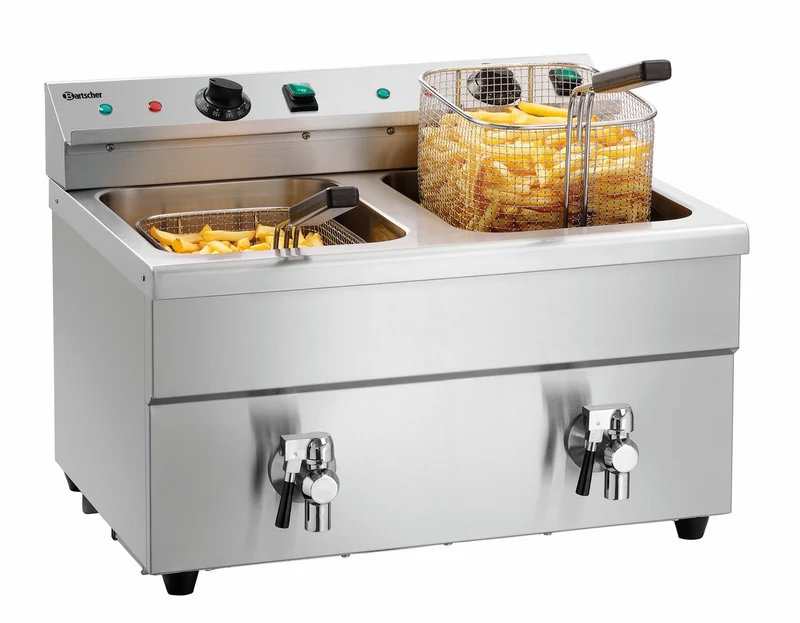 Bartscher Induktions-Fritteuse 2x8L Plus