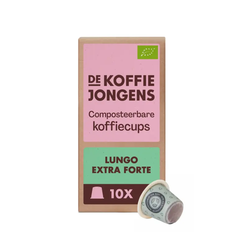 De Koffiejongens Lungo extra forte capsules