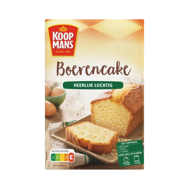 Koopmans Mix voor boerencake