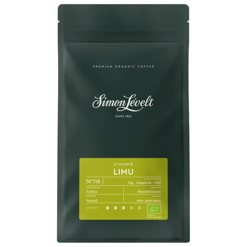 Simon Lévelt Ethiopië limu koffiebonen