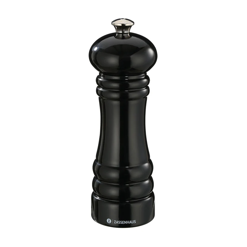 Pfeffermühle BERLIN 18 cm schwarz glänzend